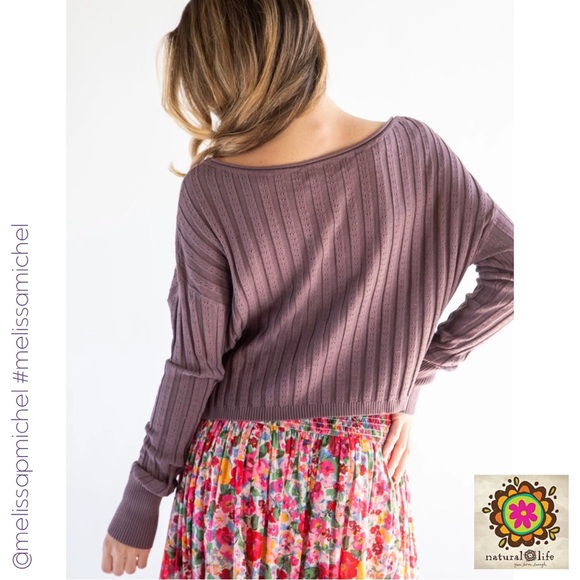 NATURAL LIFE Patti Layering Sweater - Picture 3 of 3